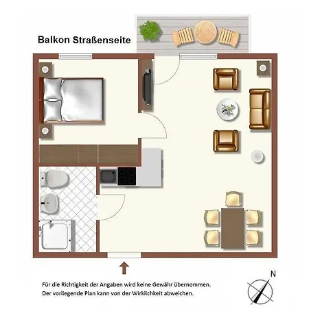 Lejlighed Tropenhaus Nilpferd Nr_ 39 *